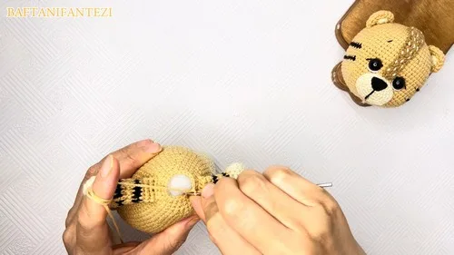 Amigurumi tiger doll crochet pattern for confident beginners — photo 3