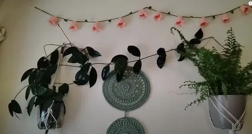 Easy crochet flower garland with hdc petals — photo 3