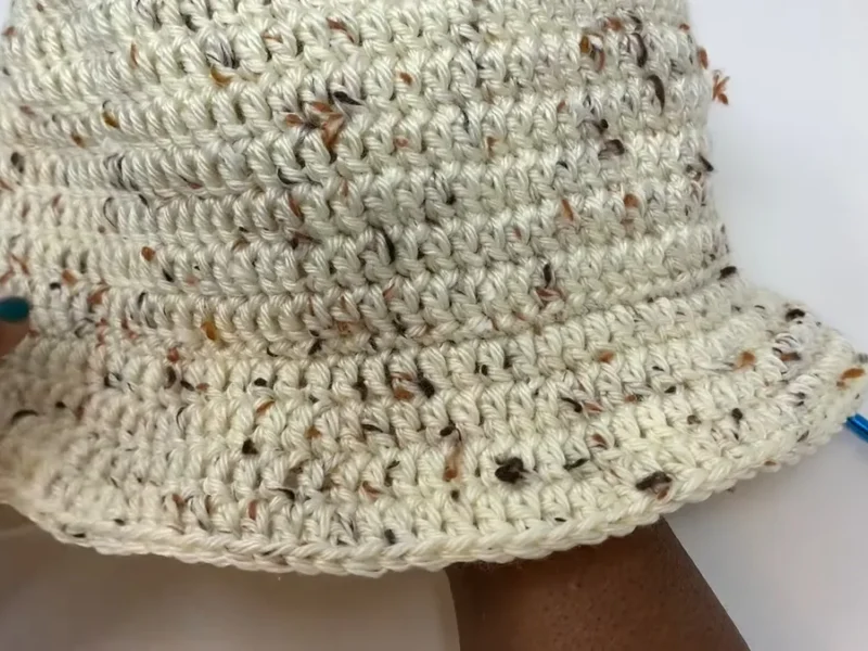 Easy crochet bucket hat pattern for beginners