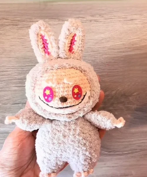 Crochet Your Own Labubu-Inspired Amigurumi Doll