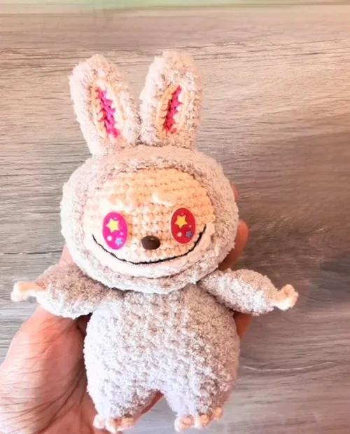 Crochet Your Own Labubu-Inspired Amigurumi Doll