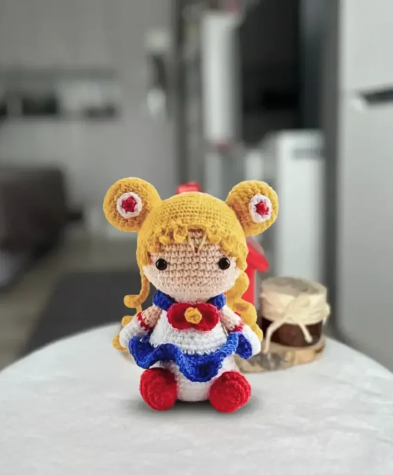 Moon guardian amigurumi doll pattern in 13cm scale — photo 4